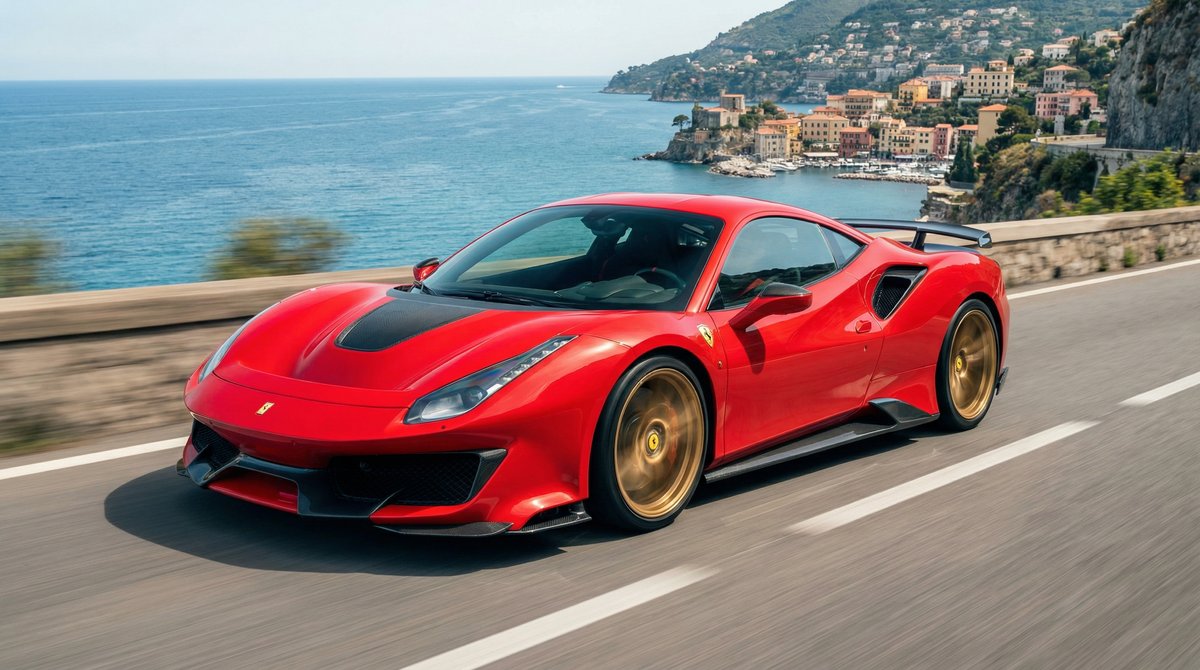 芒果视频跑车视频社区 - 法拉利488改装