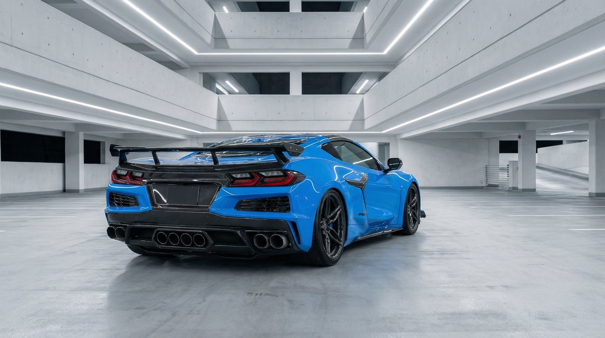 芒果视频改装视频 - C8 Z06碳纤维