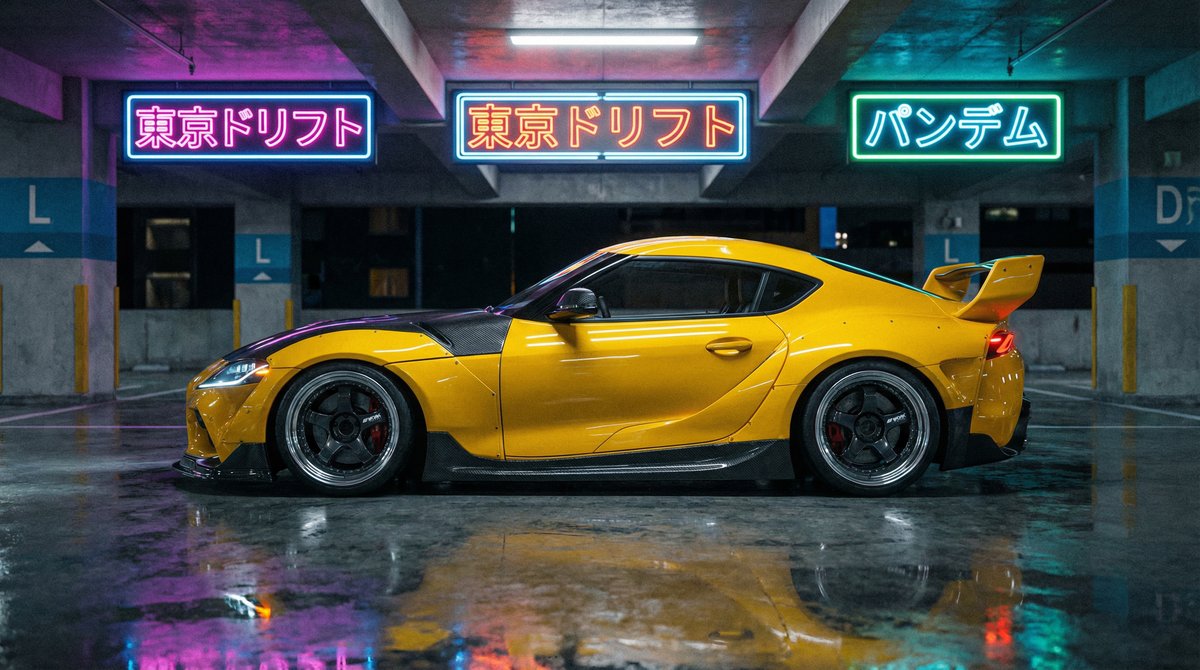 芒果视频JDM改装视频 - Supra宽体改装