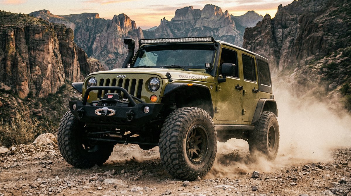 芒果视频越野车视频 - 牧马人改装